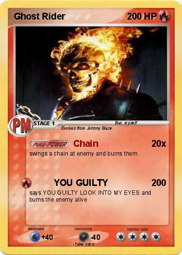 Pokemon Ghost Rider