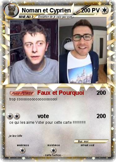 Pokemon Noman et Cyprien