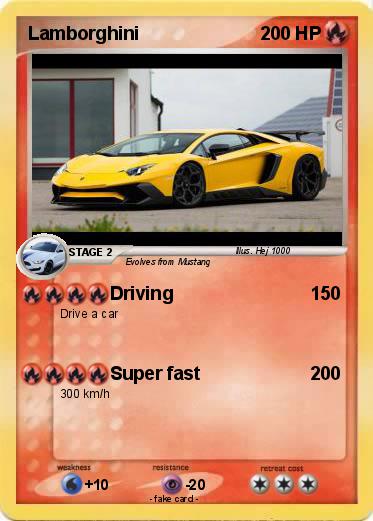 Pokemon Lamborghini