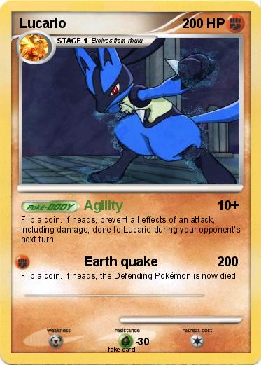 Pokemon Lucario