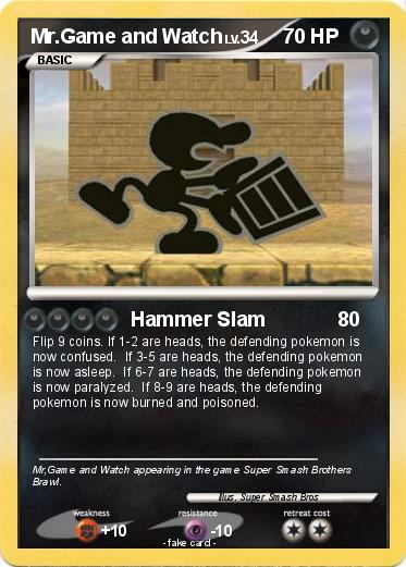 Pokemon Mr.Game and Watch