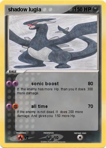 Pokemon shadow lugia