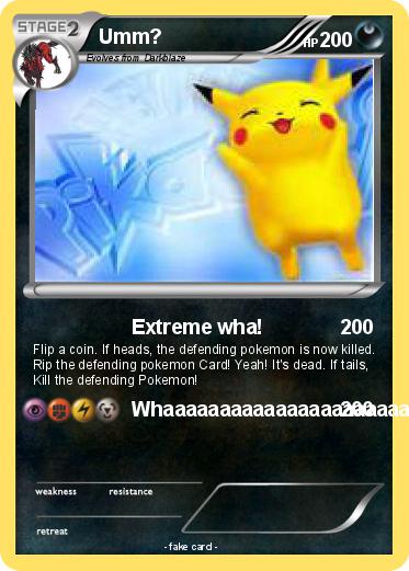 Pokemon Umm?                                                                                                                                  0000000000 000000