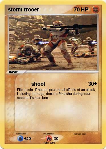 Pokemon storm trooer