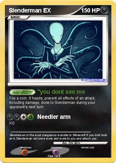Pokemon Slenderman EX
