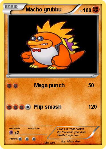 Pokemon Macho grubbu