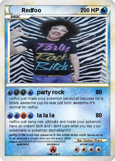 Pokemon Redfoo