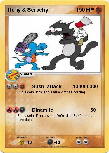 Pokemon Itchy & Scrachy