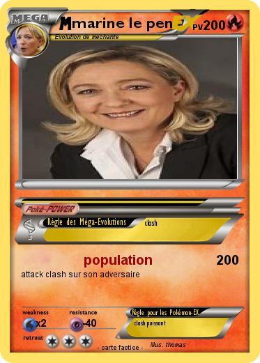 Pokemon marine le pen