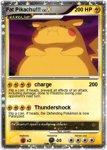 Pokemon Fat Pikachu!!!
