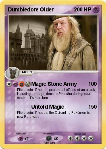 Pokemon Dumbledore Older