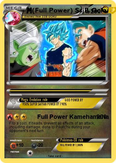 Pokemon (Full Power) SsjB Goku