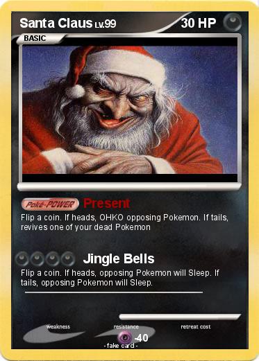 Pokemon Santa Claus