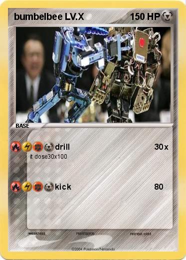 Pokemon bumbelbee LV.X