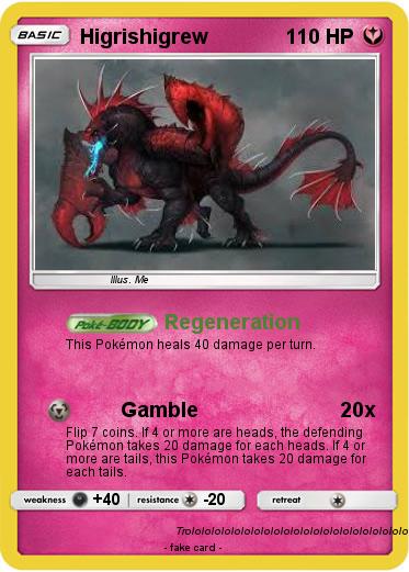 Pokemon Higrishigrew