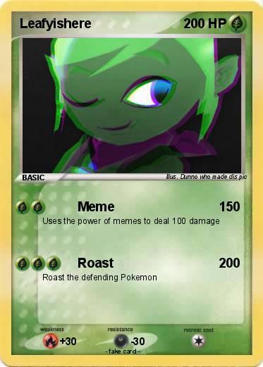 Pokemon Leafyishere