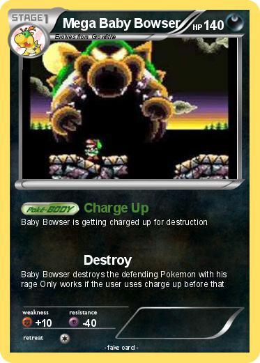 Pokemon Mega Baby Bowser