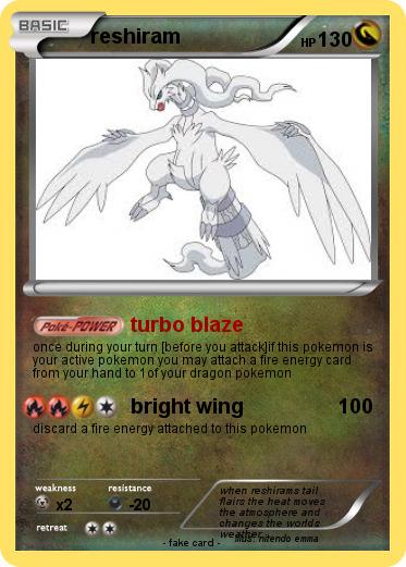 Pokemon reshiram