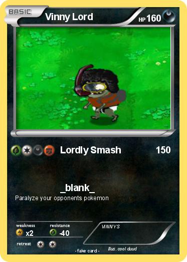 Pokemon Vinny Lord