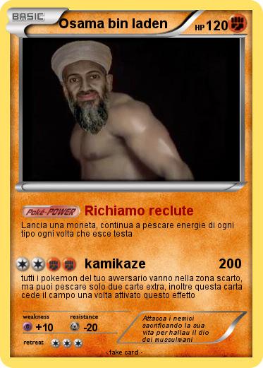 Pokemon Osama bin laden