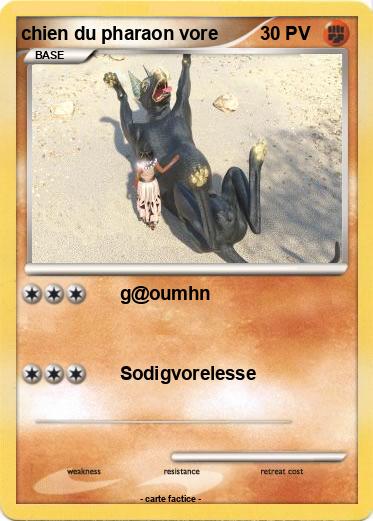 Pokemon chien du pharaon vore
