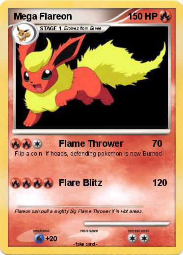 Pokemon Mega Flareon
