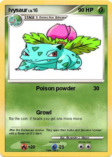 Pokemon Ivysaur