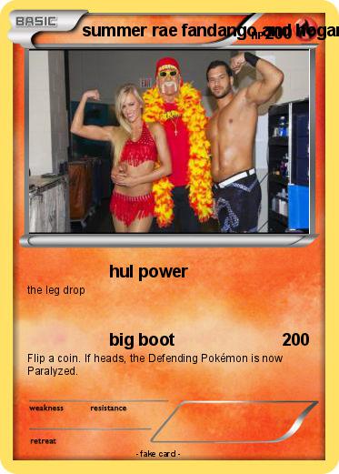 Pokemon summer rae fandango and hogan