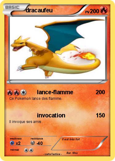 Pokemon dracaufeu