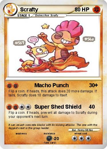 Pokemon Scrafty