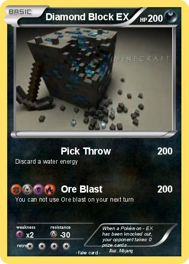 Pokemon Diamond Block EX
