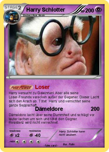 Pokemon Harry Schlotter