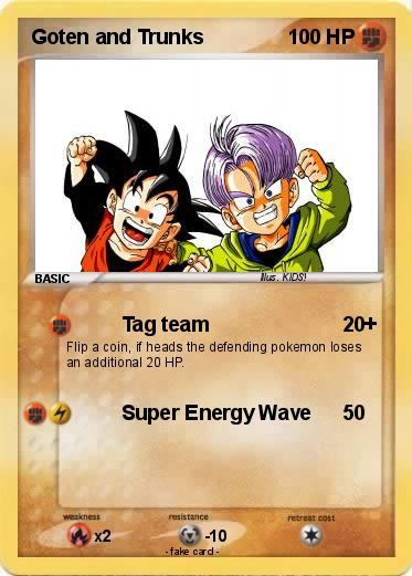 Pokemon Goten and Trunks