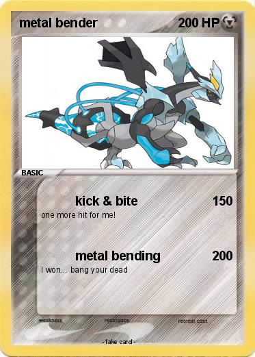 Pokemon metal bender