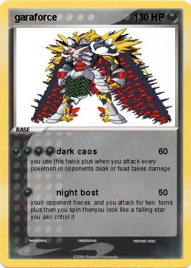 Pokemon garaforce