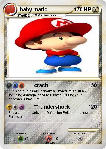 Pokemon baby mario