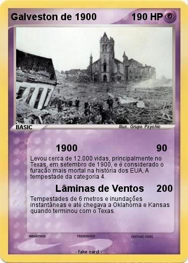 Pokemon Galveston de 1900