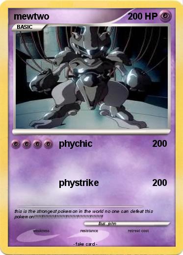Pokemon mewtwo