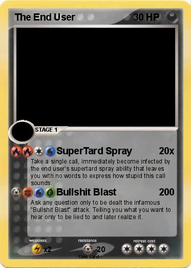 Pokemon The End User