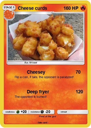 Pokemon Cheese curds