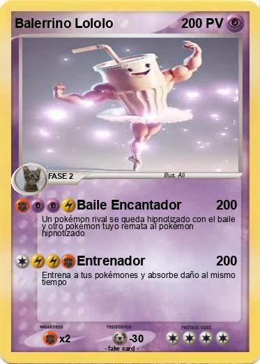 Pokemon Balerrino Lololo