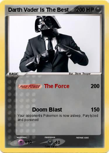 Pokemon Darth Vader Is The Best