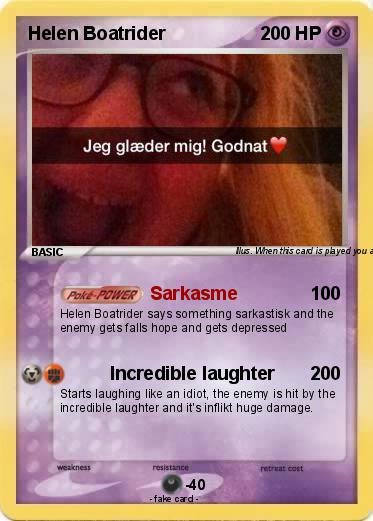 Pokemon Helen Boatrider