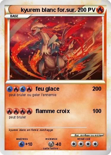 Pokemon kyurem blanc for.sur.