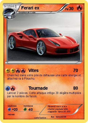 Pokemon Ferari ex