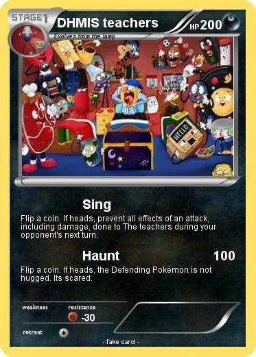 Pokemon DHMIS teachers
