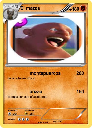 Pokemon El mazas