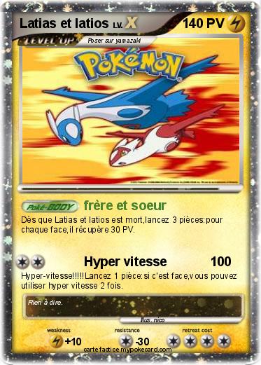 Pokemon Latias et latios