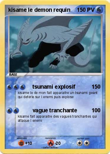 Pokemon kisame le demon requin