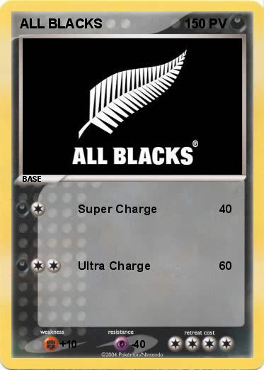 Pokemon ALL BLACKS